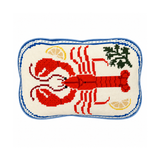Lobster Needlepoint Pillow