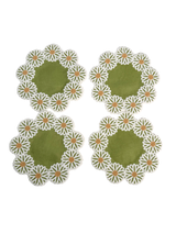 Daisy Cocktail Napkins, set of 4