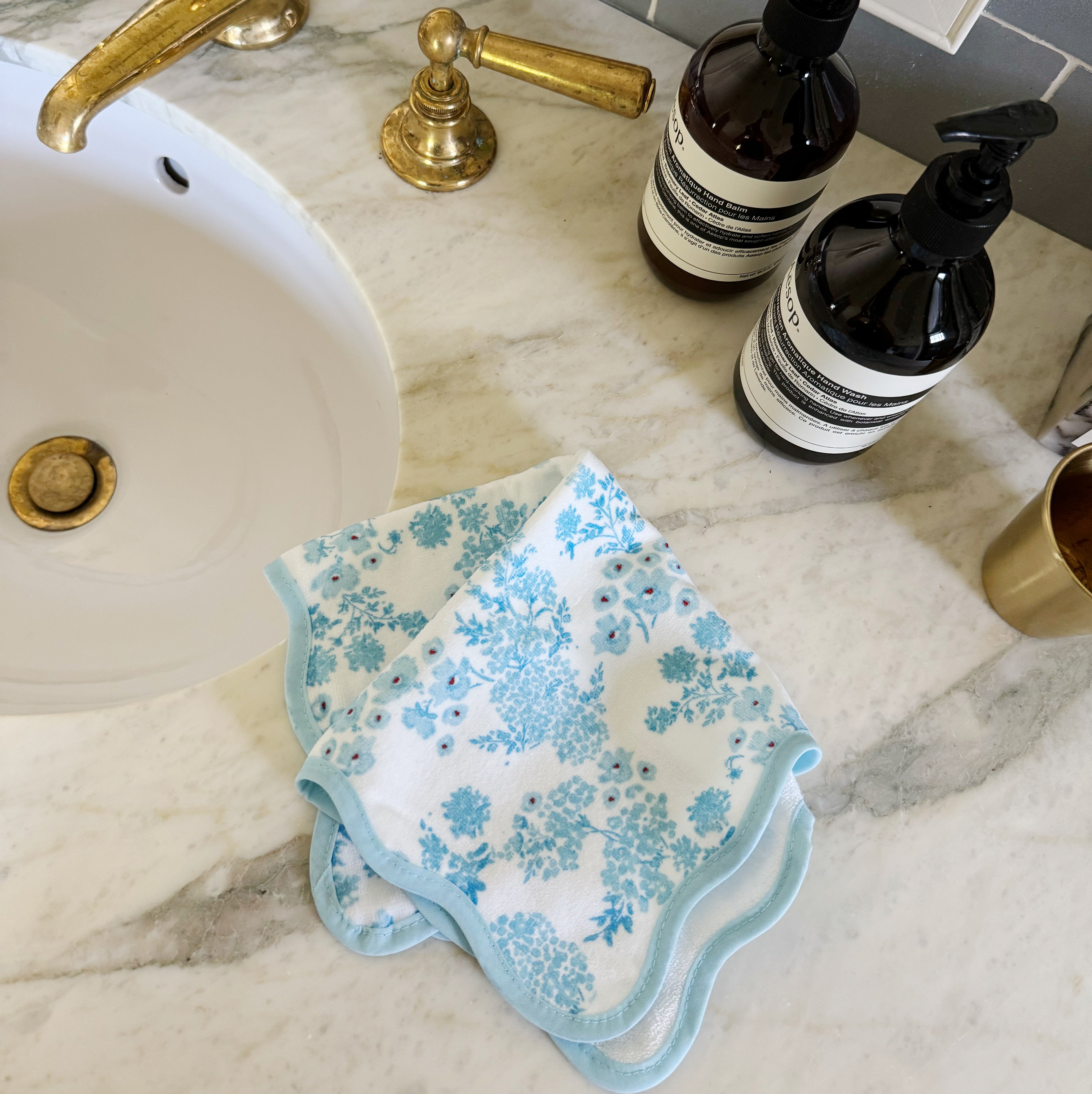 Dorothy Pale Blue Towels Biscuit Home