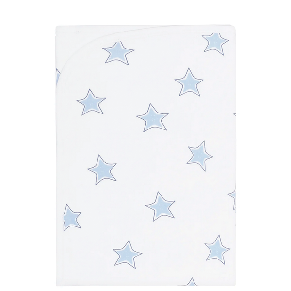 Blue Stars Baby Blanket