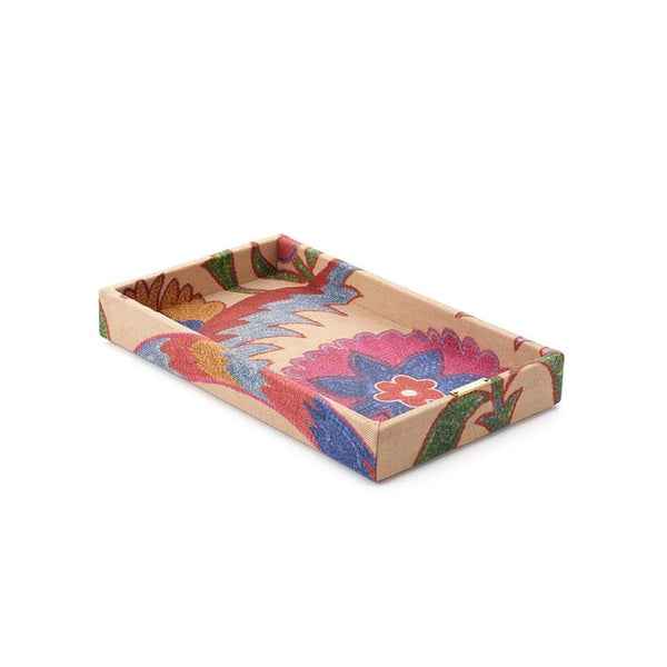 Fabric Wrapped Vanity Tray