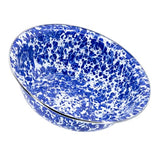 Cobalt Blue Spatter Enamelware