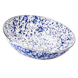Cobalt Blue Spatter Enamelware