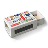 Matchbook Ceramic Match Box