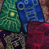 Spooky Books Cocktail Napkins, set of 4