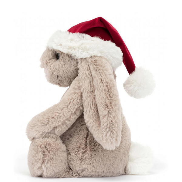 JellyCat Bashful Christmas Bunny