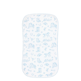 Blue Lone Star Toile Baby Collection