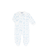 Blue Lone Star Toile Baby Collection