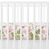 Ouisie Pink Crib Sheet