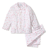 Kid's Twill Colette Pajama Set in Love Song