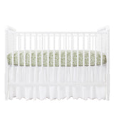 Shelby Green Crib Sheet