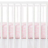 Shelby Pink Crib Sheet, Pink