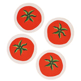 Tomato Coasters, set of 4