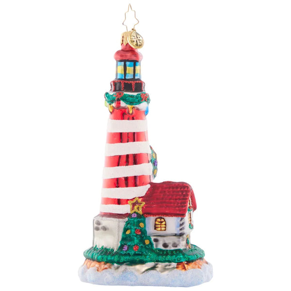 Light My Way Lighthouse Ornament