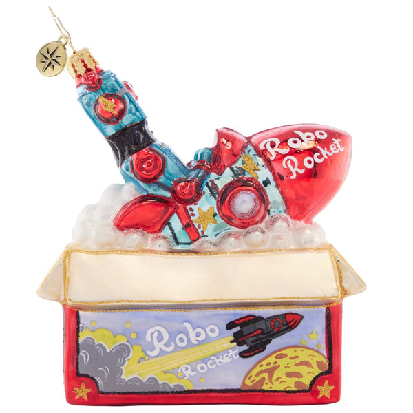 Robo Rocket Rides Again Ornament