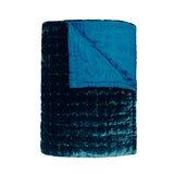 Silk Velvet Quilt, Jade Green