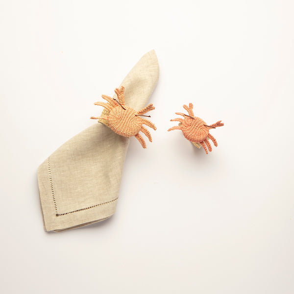 Crab Woven Napkin Ring