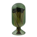 Colorful Glass Match Cloche