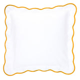 Marigold Pique Scallop Bedding