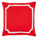 Red Border Shams