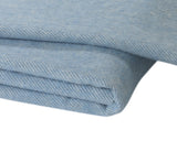 Italian Herringbone Throw, Denim