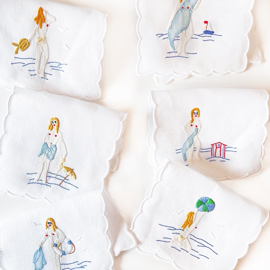 Blossom Girls Cocktail Napkin, 20Pk