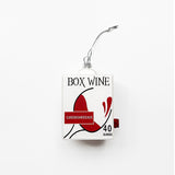 Boxed Wine Ornament