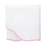 Pink Pique Scallop Coverlets