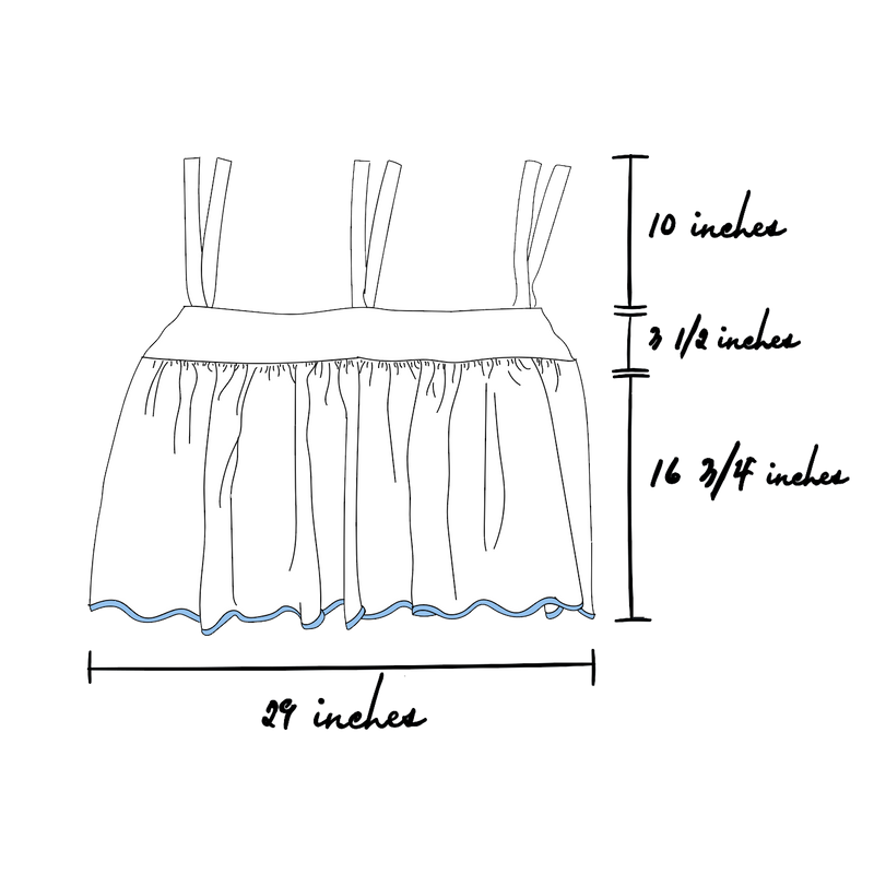 Taupe Pique Crib Skirt