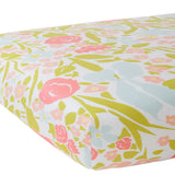 Jenny Coral Crib Sheet