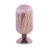 Colorful Glass Match Cloche
