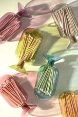 Colorful Glass Match Cloche