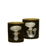 Mushroom Double Old Fashioned, Pair