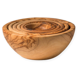 Olive Wood Nesting Bowls