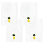 Pineapple Cocktail Napkins, set of 4