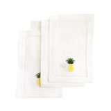 Pineapple Cocktail Napkins, set of 4