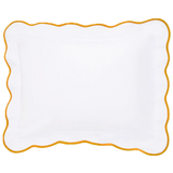 Marigold Pique Scallop Bedding