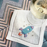 Spaceship Cocktail Napkins