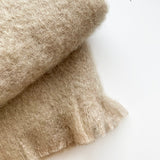 Mohair Throw, Taupe