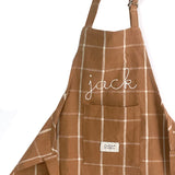 Fall Gingham Apron