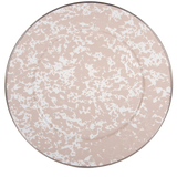 Taupe Spatter Enamelware