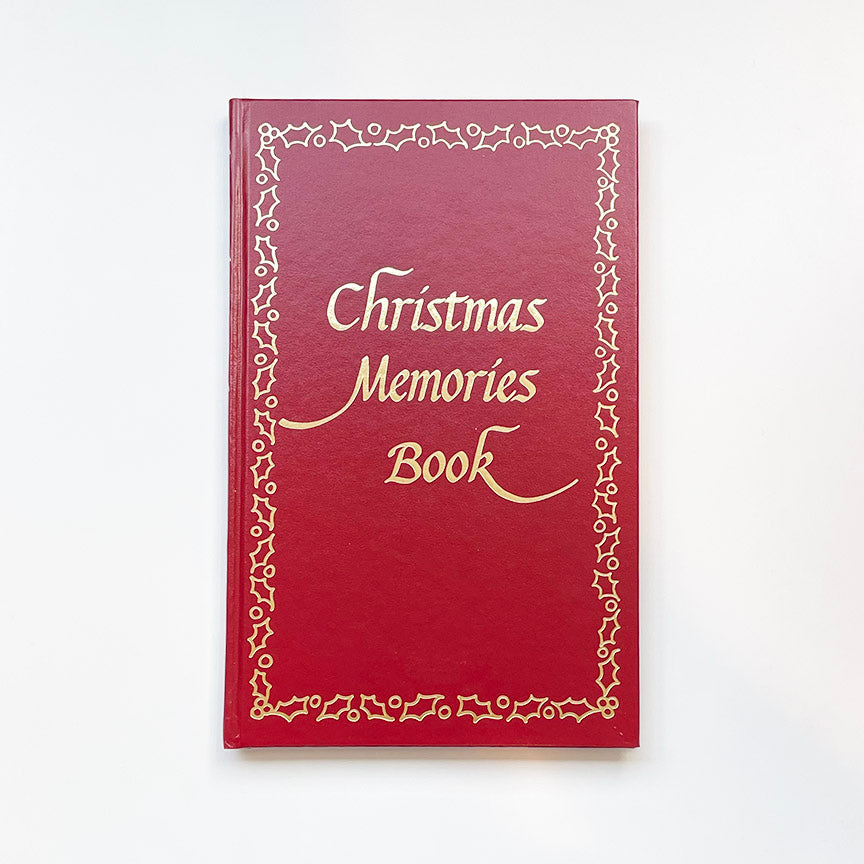 Personalized Christmas Memories Journal Vintage Santa Claus Family  Christmas Memories Keepsake Gift for Newlyweds Hardcover Book 