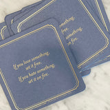 Conversation Coasters