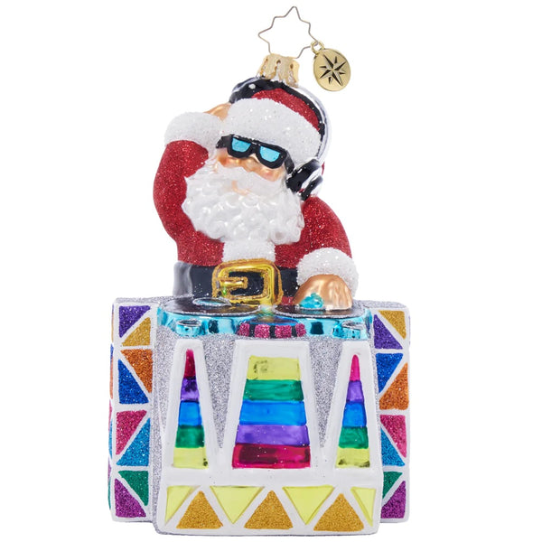 Drop the Beat Claus Ornament