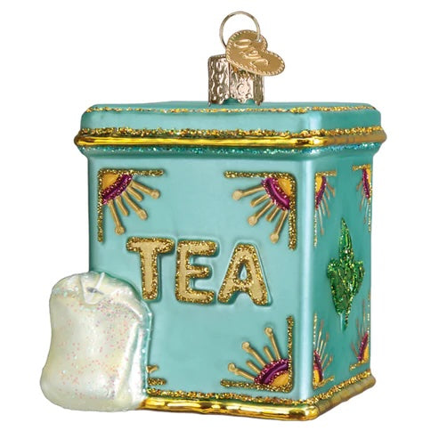 Tea Tin Ornament