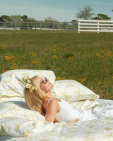 Natalie Yellow Sheet Set