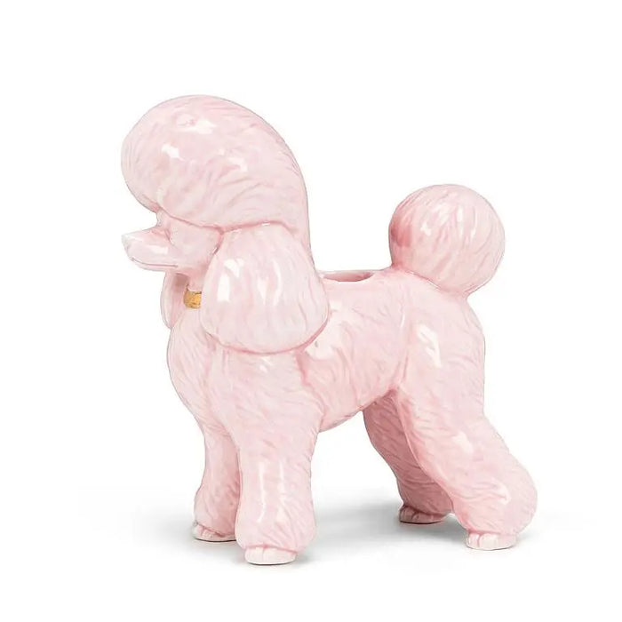 POODLE MIDI COAT BD1921-3A-29 ピンク Amazon.com: Lukitas Standing Pink Poodle Sculpture Decor