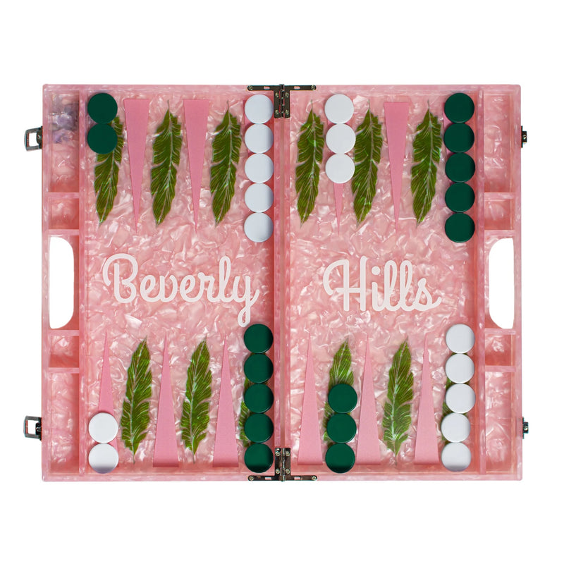 Beverly Hill Backgammon Set
