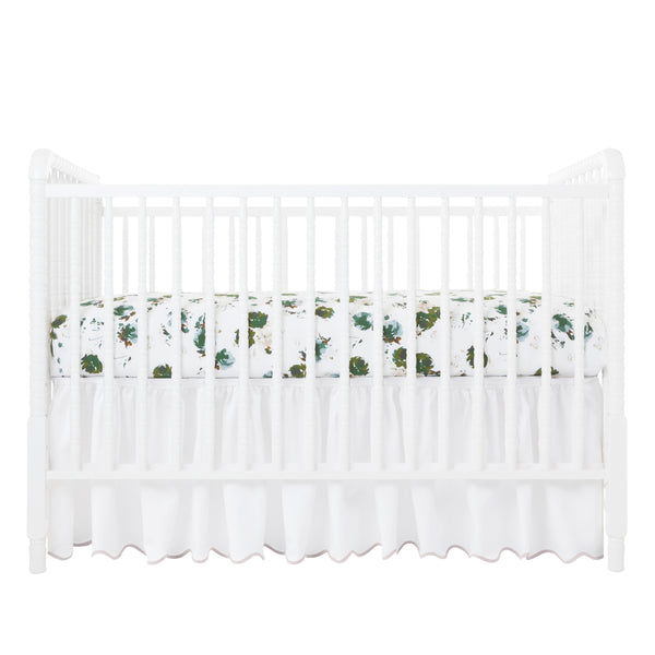 Bloomsbury Green Crib Sheet