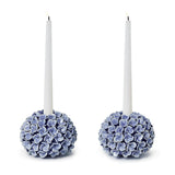 Hydrangea Candle Holder/Bud Vases, set of 2